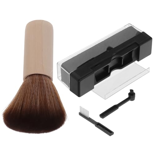 SWOOMEY 1Satz Reinigungset für Schallplatten Teiliges Vinyl Bürstenset mit Holzgriff Antistatische Bürste zur Effektiven Pflege von Schallplatten für Klangqualität SWOOMEY 1Satz Reinigungset für Schallplatten Teiliges Vinyl Bürstenset mit Holzgriff Antistatische Bürste zur Effektiven Pflege von Schallplatten für Klangqualität von SWOOMEY