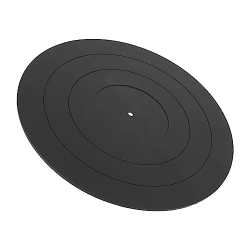 SWOOMEY 1Stück Silikon Plattenpad Dicke Antistatische Schallplattenmatte für Vinylschutz für Phonographen Aufzeichnungen Schützt vor Vibrationen von SWOOMEY