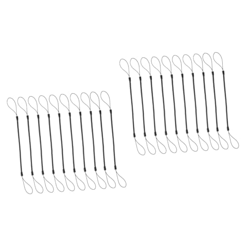 SWOOMEY 2 Sätze Anti-verlorenes Federseil Seile Dünn Spulen Erweiterbar Lanyard-kordel Für Den Eingabestift Stift Mit Trageband Für Stift Pvc Schwarz 10 Stück * 2 SWOOMEY 2 Sätze Anti-verlorenes Federseil Seile Dünn Spulen Erweiterbar Lanyard-kordel Für Den Eingabestift Stift Mit Trageband Für Stift Pvc Schwarz 10 Stück * 2 von SWOOMEY