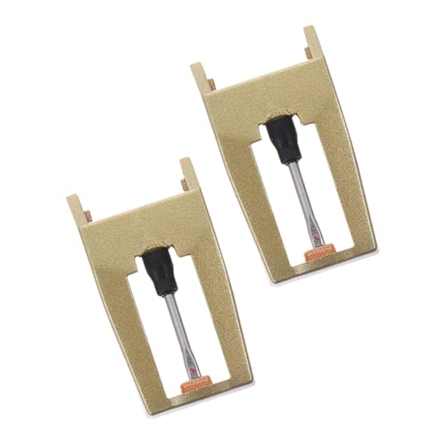 SWOOMEY 2 Stück Stiftkassette Audio- Vinyl aufzeichnen Nadeln Drehscheibe drehteller Ersatz-Plattenspielernadel Teile aufnehmen Nadel eines Plattenspielers aluminium Golden SWOOMEY 2 Stück Stiftkassette Audio- Vinyl aufzeichnen Nadeln Drehscheibe drehteller Ersatz-Plattenspielernadel Teile aufnehmen Nadel eines Plattenspielers aluminium Golden von SWOOMEY