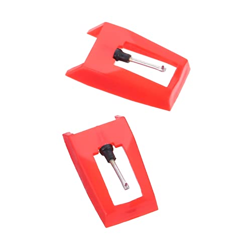 SWOOMEY 2 Stücke Stift Nadel Diamant Abspielgerät Für Vinyl Drehscheibe Ersatz Kohlenstoff Rot Aluminium SWOOMEY 2 Stücke Stift Nadel Diamant Abspielgerät Für Vinyl Drehscheibe Ersatz Kohlenstoff Rot Aluminium von SWOOMEY