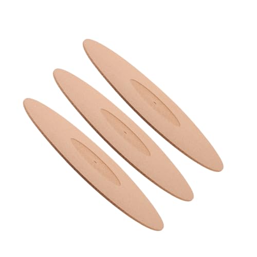 SWOOMEY 3 Stück Schallplattenmatte aus Vinyl Korken Vinyl-Kork-Matte Abspielgerät Plattenschutzmatte Aufzeichnungsblock Schallplattenspielermatte aus Vinyl Schutzmatte aufzeichnen von SWOOMEY