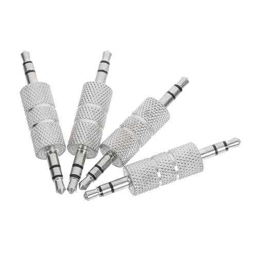 SWOOMEY 4 Stück Audiostopfen von Männern zu männlich Jack Audio- Stereo Mikrofon aux kabel verlängerung Aux -Adapter Audioanschluss des Instruments Audio -Plug -Adapter Zinklegierung SWOOMEY 4 Stück Audiostopfen von Männern zu männlich Jack Audio- Stereo Mikrofon aux kabel verlängerung Aux -Adapter Audioanschluss des Instruments Audio -Plug -Adapter Zinklegierung von SWOOMEY