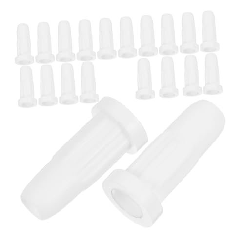 SWOOMEY 40 Stück Radzubehör Gummiabdeckung Kinderbett-Beinstopper Möbel Beine Vinyl Kartenetui babybett Rollenbecher für Krippenräder Radabdeckungen für Krippenrollen Weiß SWOOMEY 40 Stück Radzubehör Gummiabdeckung Kinderbett-Beinstopper Möbel Beine Vinyl Kartenetui babybett Rollenbecher für Krippenräder Radabdeckungen für Krippenrollen Weiß von SWOOMEY