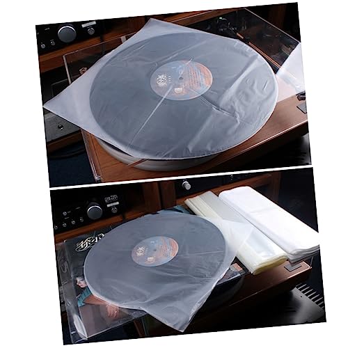 SWOOMEY 50 Stück Plattenhülle Schallplatten CD-Hüllen -Sammelärmel Kreuz Brosche Rattan-Tier Außenhüllen aufnehmen CD-Haltbarkeit Dvr- für tv Schutzhüllen verdicken innere von SWOOMEY