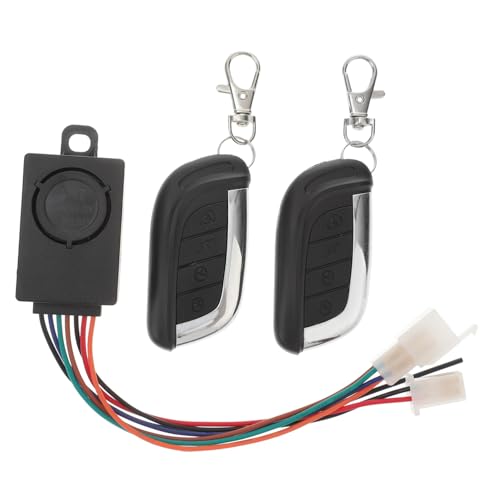 SWOOMEY 60V Roller Alarmsystem mit Fernbedienung Elektronisches Diebstahl Sicherheitsgerät für Scooter Remote Motorstart und Empfangsbereich Einfache von SWOOMEY