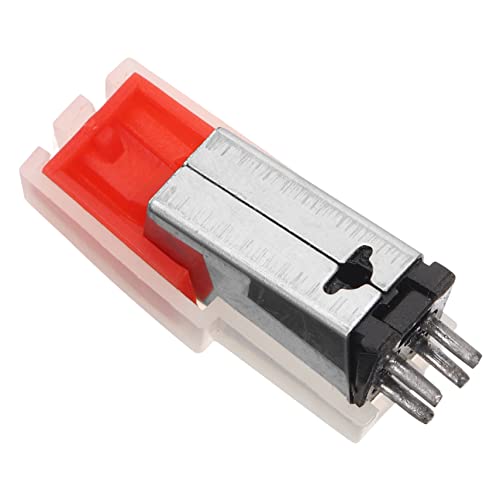 SWOOMEY Beweglicher magnetischer Stimmkopf aufzeichnen Tipp Plattenspieler für Schallplatten Drehscheibe Vinyl Stift für Plattenspieler Ersatz-Stiftnadel Metall rot SWOOMEY Beweglicher magnetischer Stimmkopf aufzeichnen Tipp Plattenspieler für Schallplatten Drehscheibe Vinyl Stift für Plattenspieler Ersatz-Stiftnadel Metall rot von SWOOMEY