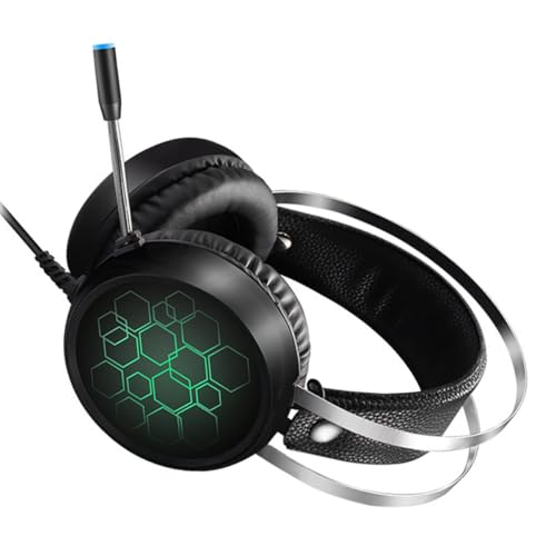 SWOOMEY E-Sport-kopfhörer Mikrofon Computer -Headset Über Mit Kordel Verdrahtet Ohr Kabelgebundenes Gaming-Headset Computerspiel-kopfhörer Black Leder SWOOMEY E-Sport-kopfhörer Mikrofon Computer -Headset Über Mit Kordel Verdrahtet Ohr Kabelgebundenes Gaming-Headset Computerspiel-kopfhörer Black Leder von SWOOMEY