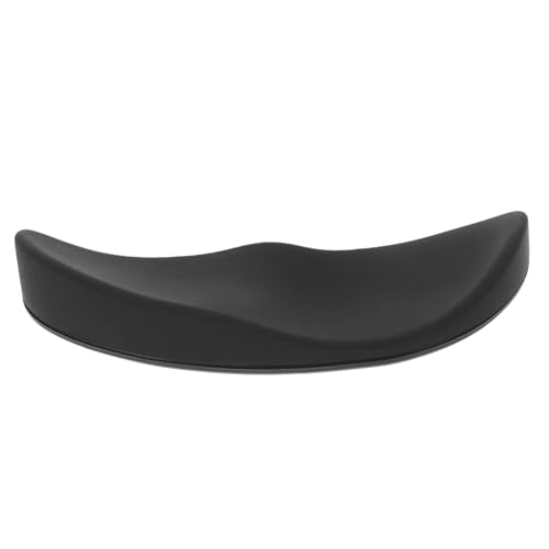 SWOOMEY Handgelenkstissen Unterlage groß Handgelenkstütze Pads geformt ergonomisches Handballenauflagepolster Bürobedarf Handgelenksruhe für Computertastatur Kieselgel Schwarz SWOOMEY Handgelenkstissen Unterlage groß Handgelenkstütze Pads geformt ergonomisches Handballenauflagepolster Bürobedarf Handgelenksruhe für Computertastatur Kieselgel Schwarz von SWOOMEY