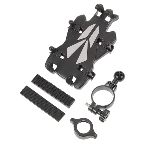SWOOMEY Handyhalter Fahrrad Telefonhalter Mount Inhaber Telefonhalter Für Fahrrad -Lenker Radfahren Montieren Klammer Handy Fahrradhalterung Drehbar Black Metall SWOOMEY Handyhalter Fahrrad Telefonhalter Mount Inhaber Telefonhalter Für Fahrrad -Lenker Radfahren Montieren Klammer Handy Fahrradhalterung Drehbar Black Metall von SWOOMEY