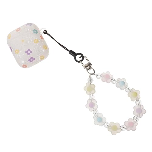 SWOOMEY Kasten Kopfhörerhülle mit Muschelmuster Kopfhörer Fall Ohrstöpsel Tasche für Kopfhörer Ohrknospenfall Ohrhörer-Etui für Damen Ohrhörer Fall Ohrhörer Wireless Case süß TPU von SWOOMEY