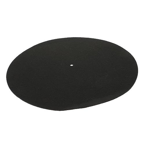 SWOOMEY Matte aus Filz Antistatische Vinyl Schallplattenmatte rutschfeste Plattenunterlage für Verbesserten Kompatibel mit Verschiedenen Schallplatten SWOOMEY Matte aus Filz Antistatische Vinyl Schallplattenmatte rutschfeste Plattenunterlage für Verbesserten Kompatibel mit Verschiedenen Schallplatten von SWOOMEY