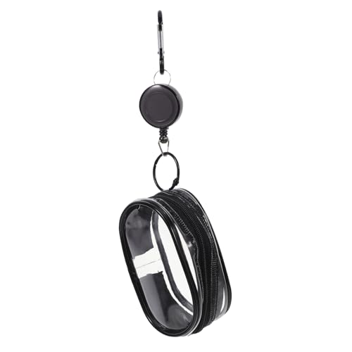 SWOOMEY Mini-Puppen-Tragetasche USB-Flash-Disk-Tasche Beutel Schlüsselbund Halter Schlüsselanhänger Zubehör Transparente Figuren-präsentationstasche Tasche Für PVC Schwarz SWOOMEY Mini-Puppen-Tragetasche USB-Flash-Disk-Tasche Beutel Schlüsselbund Halter Schlüsselanhänger Zubehör Transparente Figuren-präsentationstasche Tasche Für PVC Schwarz von SWOOMEY