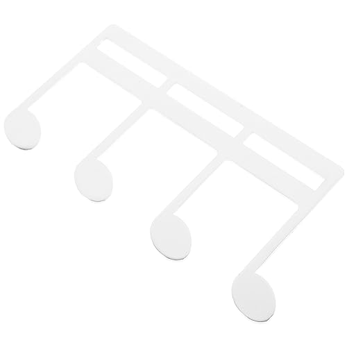 SWOOMEY Musiknoten Musikmappe Tragbar Klaviertastatur Musikbuch-Clip Musiktastatur Klavier Notenständer Metall Mellophon Lyres Musikbuchhalter Praktischer Memo-Clip Musikbuchklemme von SWOOMEY