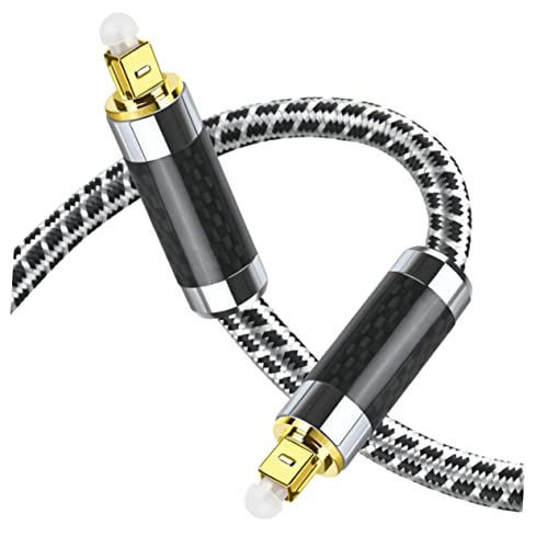 SWOOMEY Optisches Audiokabel Flexibles Kabel mit Hochwertigem Kupferstecker für Tv Monitor Heimkino Stabiler Signalübertrag Einfache Handhabung SWOOMEY Optisches Audiokabel Flexibles Kabel mit Hochwertigem Kupferstecker für Tv Monitor Heimkino Stabiler Signalübertrag Einfache Handhabung von SWOOMEY
