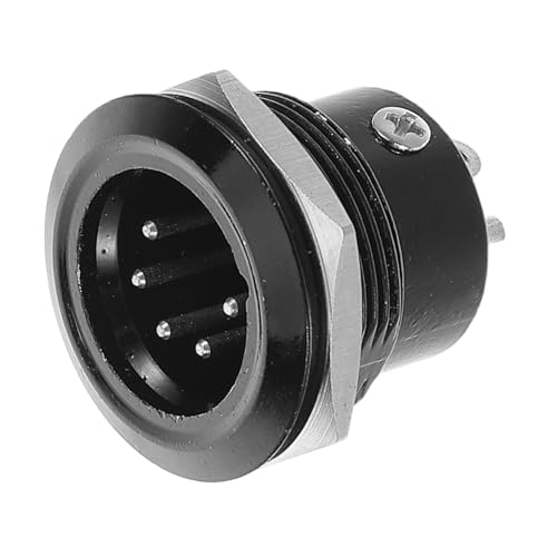 SWOOMEY Professioneller 5-poliger Xlr-stecker Auf Terminal-adapter, Audioanschluss, Xlr-audio-lötanschluss, Panelmontage Für Mischpulte Und Verstärker SWOOMEY Professioneller 5-poliger Xlr-stecker Auf Terminal-adapter, Audioanschluss, Xlr-audio-lötanschluss, Panelmontage Für Mischpulte Und Verstärker von SWOOMEY