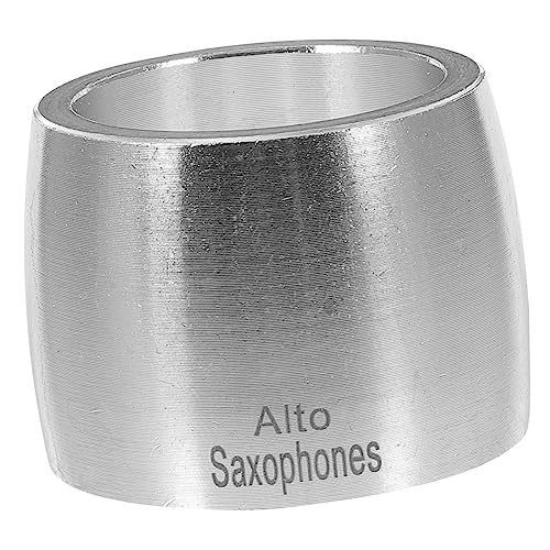 SWOOMEY Saxophon-mundstück Zubehör Für Blasinstrumente Ligatur Tenorsaxophon Saxophonzubehör Saxophon Mundstück Saxophonschloss Clip Für Saxophonmundstück Ersatz Aluminium von SWOOMEY