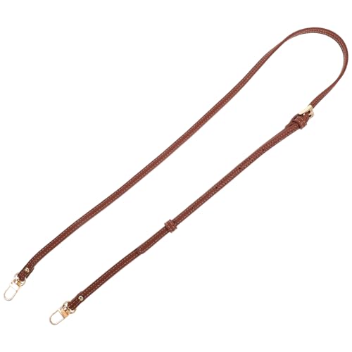 SWOOMEY Verstellbarer Leder Schultergurt für Taschen Austauschgurt für Handtaschen Modischer Umhängetaschenriemen Cognacbraun für Damen Herren Einfache Installation SWOOMEY Verstellbarer Leder Schultergurt für Taschen Austauschgurt für Handtaschen Modischer Umhängetaschenriemen Cognacbraun für Damen Herren Einfache Installation von SWOOMEY