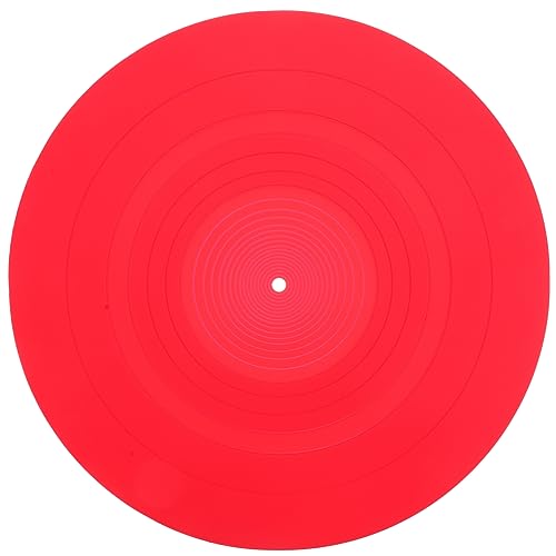 SWOOMEY Vinyl Schutzmatte aus Silikon Antistatische Plattenteller Matte Langlebig und Vibrationsdämpfend für Schallplattenliebhaber und SWOOMEY Vinyl Schutzmatte aus Silikon Antistatische Plattenteller Matte Langlebig und Vibrationsdämpfend für Schallplattenliebhaber und von SWOOMEY