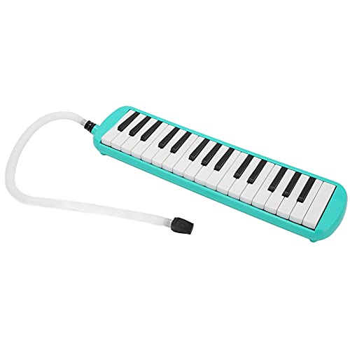 Air Piano Keyboard, Soft Blasrohr Melodica Tragetaschen Professionell für Anfänger für Kinder(Grün) von SWOQ
