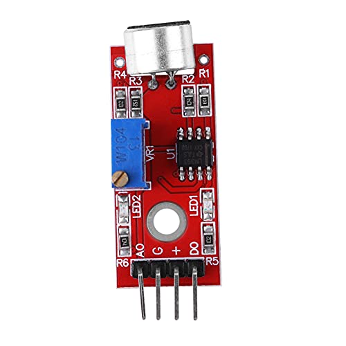 SWOQ Hochempfindliches Mikrofon-Soundmodul, Mikrofonverstärkerplatine, für Digitale Verstärkerplatine für Fernseher von SWOQ