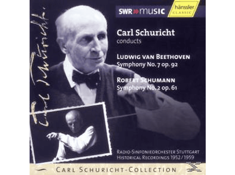 Carl Schuricht, Radio-Sinfonieorchester Stuttgart - Sinfonie 7/Sinfonie 2 (CD) von SWR CLASSI