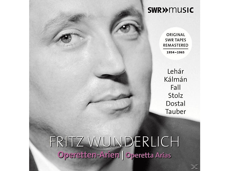 Fritz Wunderlich - Operetten-Arien (CD) von SWR CLASSI