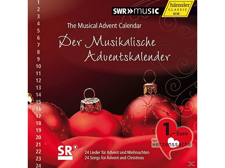 VARIOUS - Musikalischer Adventskalender (CD) von SWR CLASSI