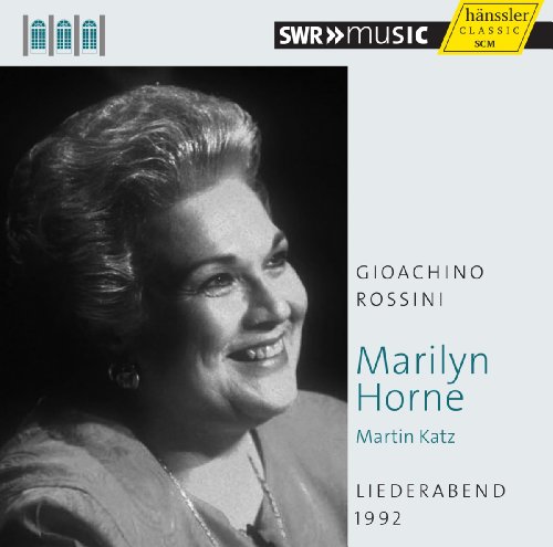 Marilyn Horne: Liederabend 1992 (Schwetzingen) von SWR CLASSIC