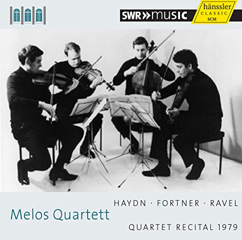 Melos Quartett - 1979 (Edition Schwetzinger Festspiele) von SWR CLASSIC