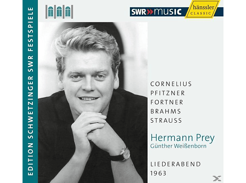 Hermann Prey - Liederabend 1963 (CD) von SWRMUSIC
