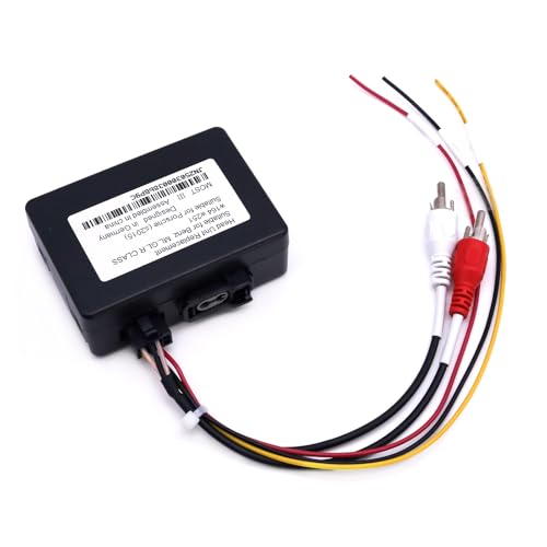 SWTNVIN Optical Fiber Decoder Box für Andriod Autoradio，Glasfaser Decoder Box für Mercedes-Benz ML/GL/R Serie(2005-2011) von SWTNVIN
