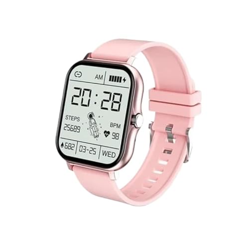 SWZEC Fitpro Ultra Smartwatch Für IOS/Android Handys Mit Echtzeit Herzfrequenzmesser, Blutdruck-/Sauerstoff-Tracker Bergxperten (Rosa) von SWZEC