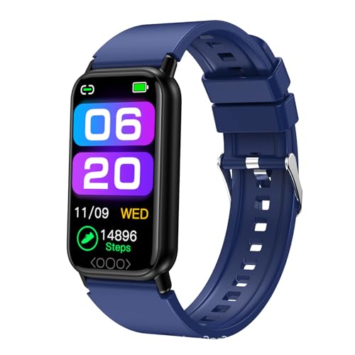 SWZEC HealthOne - medizinische Smartwatch mit Echtzeit - Original Bergxperten(Blau) von SWZEC