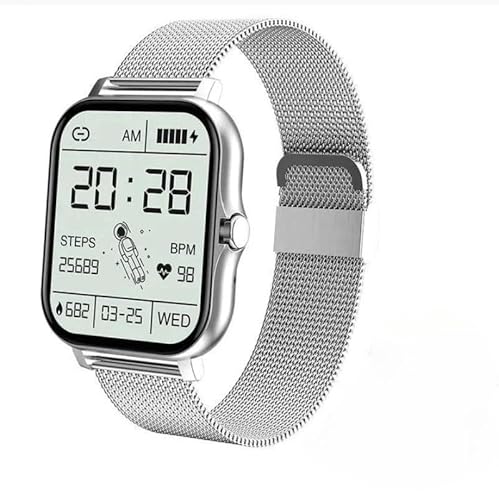 SWZEC Zelara™ Hochwertige Multifunktionale Smartwatch(Silber) von SWZEC