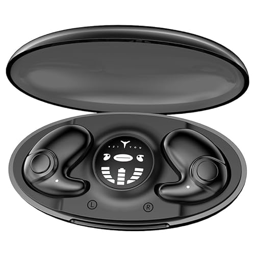 Sandberg Schlafkopfhörer Invisible Sleep Wireless-Kopfhörer Ipx5 Wasserdicht (Black) von SWZEC