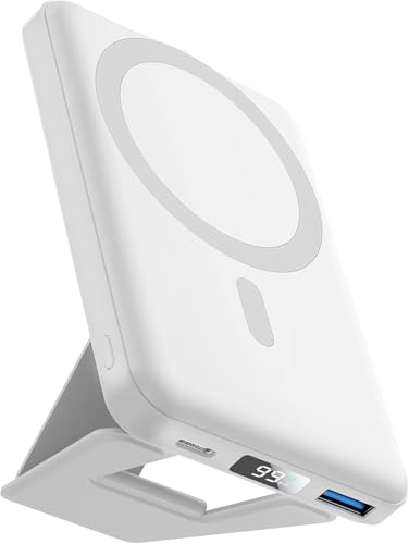 a-DAR SlimCharge Pro-magnetische Powerbank(Weiß,5.000 mAh) von SWZEC