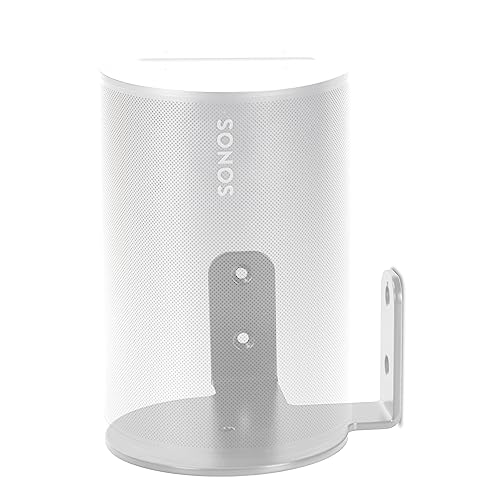 SX-Concept® - Era 100 Wandhalterung | Sonos Wandhalterung für Sonos Era 100 | Eck-Variante | platzsparend | Made in Germany weiß von SX-Concept