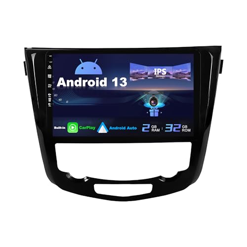 SXAUTO Android 10 Autoradio Passt für Nissan X-Trail Qashqai J11 Rouge(2014-2018) - Kamera KOSTENLOS - [2G+32G] - 2 Din - 10.1 Zoll - Unterstützen DAB Lenkradsteuerung 4G WiFi BT Carplay Android Auto von SXAUTO