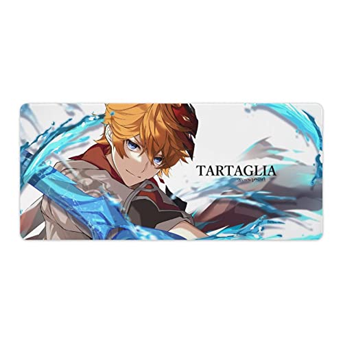 Mauspad Genshin Impact Tartaglia 3D-Digitaldruck Gaming-Mauspad Arbeit Gaming Büro Zuhause extra großes Mauspad rutschfeste Gummi wasserdichte Oberfläche 40 x 90 cm Mauspad Genshin Impact Tartaglia 3D-Digitaldruck Gaming-Mauspad Arbeit Gaming Büro Zuhause extra großes Mauspad rutschfeste Gummi wasserdichte Oberfläche 40 x 90 cm von SXBB
