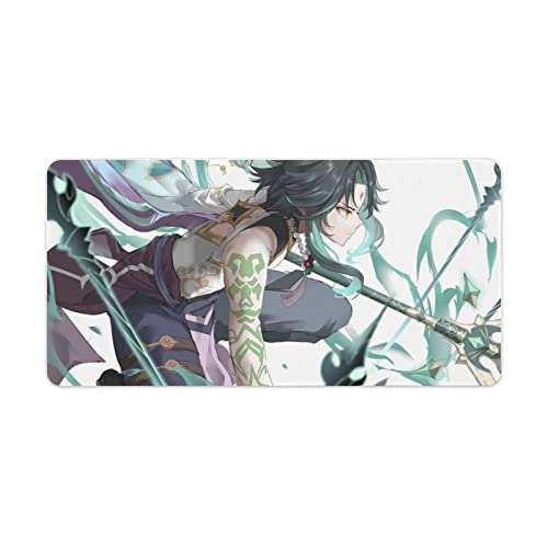 Mauspad Genshin Impact Xiao 3D-Druck Gaming-Mauspad Gamer Büro Schreibtisch extra großes Mauspad rutschfeste Gummibasis Mauspad 30x60cm Mauspad Genshin Impact Xiao 3D-Druck Gaming-Mauspad Gamer Büro Schreibtisch extra großes Mauspad rutschfeste Gummibasis Mauspad 30x60cm von SXBB