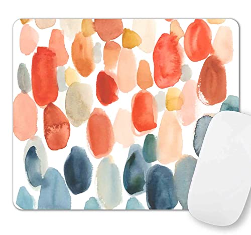 SXCKANG Ästhetisches Mauspad, personalisierte Premium-Textur, niedliches Design, Damen-Mauspad mit waschbarem Lycra-Tuch, marineblau-rot, Aquarellkunst SXCKANG Ästhetisches Mauspad, personalisierte Premium-Textur, niedliches Design, Damen-Mauspad mit waschbarem Lycra-Tuch, marineblau-rot, Aquarellkunst von SXCKANG