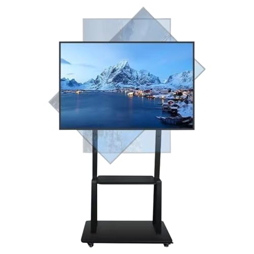 SXDHOCDZ TV-Bodenständer, Hoher TV-Ständer mit Mehreren Ablageflächen, Geeignet für Fernseher von 50 Zoll bis 70 Zoll(A,70 * 44cm/189/261) von SXDHOCDZ