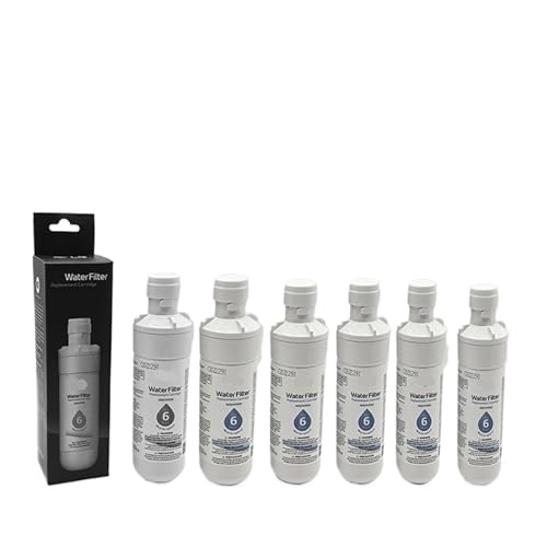1–6 Stück, Kompatibel Mit LG, Kompatibel Mit Lt1000P, Haushaltswasserreiniger, Aktivkohle, Umkehrosmose, Kühlschrank, Eis- Und Wasserfilter, Ersatz(6pcs) von SXEZYEYO