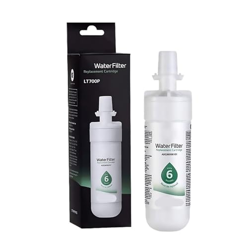 Austausch Des Wasserreinigerfilters For Kühlschränke, Kompatibel Mit LG, LT700p ADQ36006101-ADQ36006102, Kompatibel Mit Kenmore, Wasserfilter 9690(1pc) von SXEZYEYO