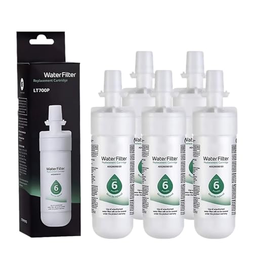 Austausch Des Wasserreinigerfilters For Kühlschränke, Kompatibel Mit LG, LT700p ADQ36006101-ADQ36006102, Kompatibel Mit Kenmore, Wasserfilter 9690(5pcs) von SXEZYEYO