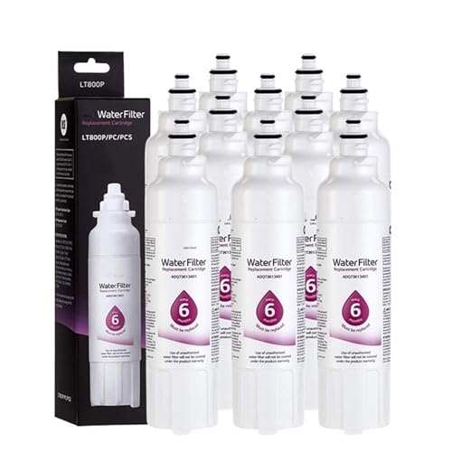 Ersetzen Sie Den Kühlschrankwasserfilter, Entsprechendes Modell, Kompatibel Mit LT800P, ADQ73613401-S LT800PC, ADQ73613402, Kompatibel Mit Kenmore, 9490(10pcs) von SXEZYEYO