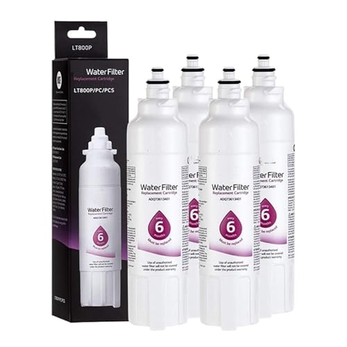 Ersetzen Sie Den Kühlschrankwasserfilter, Entsprechendes Modell, Kompatibel Mit LT800P, ADQ73613401-S LT800PC, ADQ73613402, Kompatibel Mit Kenmore, 9490(4pcs) von SXEZYEYO