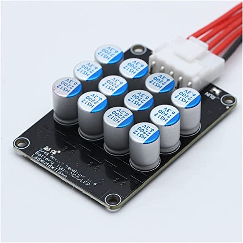 Kondensator-Kit 4S 8S 14S 17S 21S 5A Balance Li-Lifepo4 LTO Lithium-Batterie Active Equalizer Balancer Board Kondensatoren (Color : 4s) von SXKRIEWY