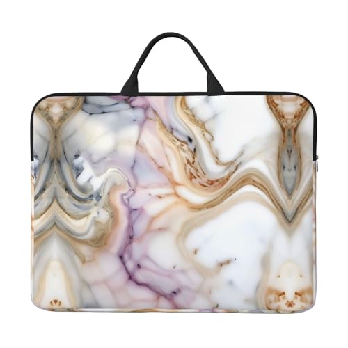 Laptop-Tasche, 41,9 cm (16,5 Zoll), für Laptop/Notebook/Tablet, wasserdichte Aktentasche, Rot / Weiß von SXOOGE